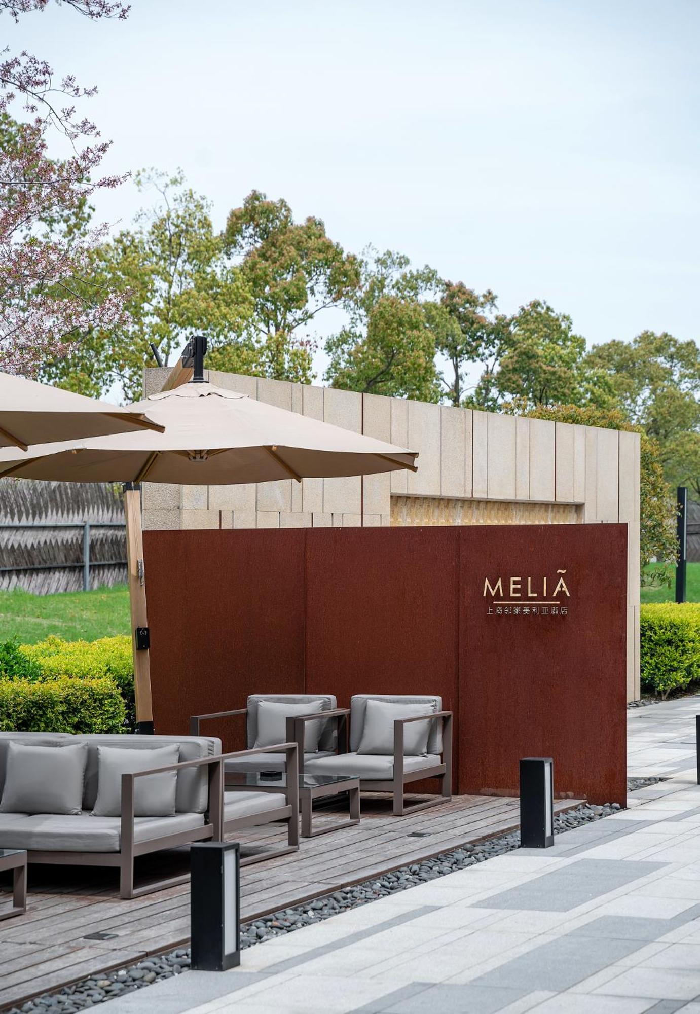 Melia Shanghai Parkside Exteriör bild